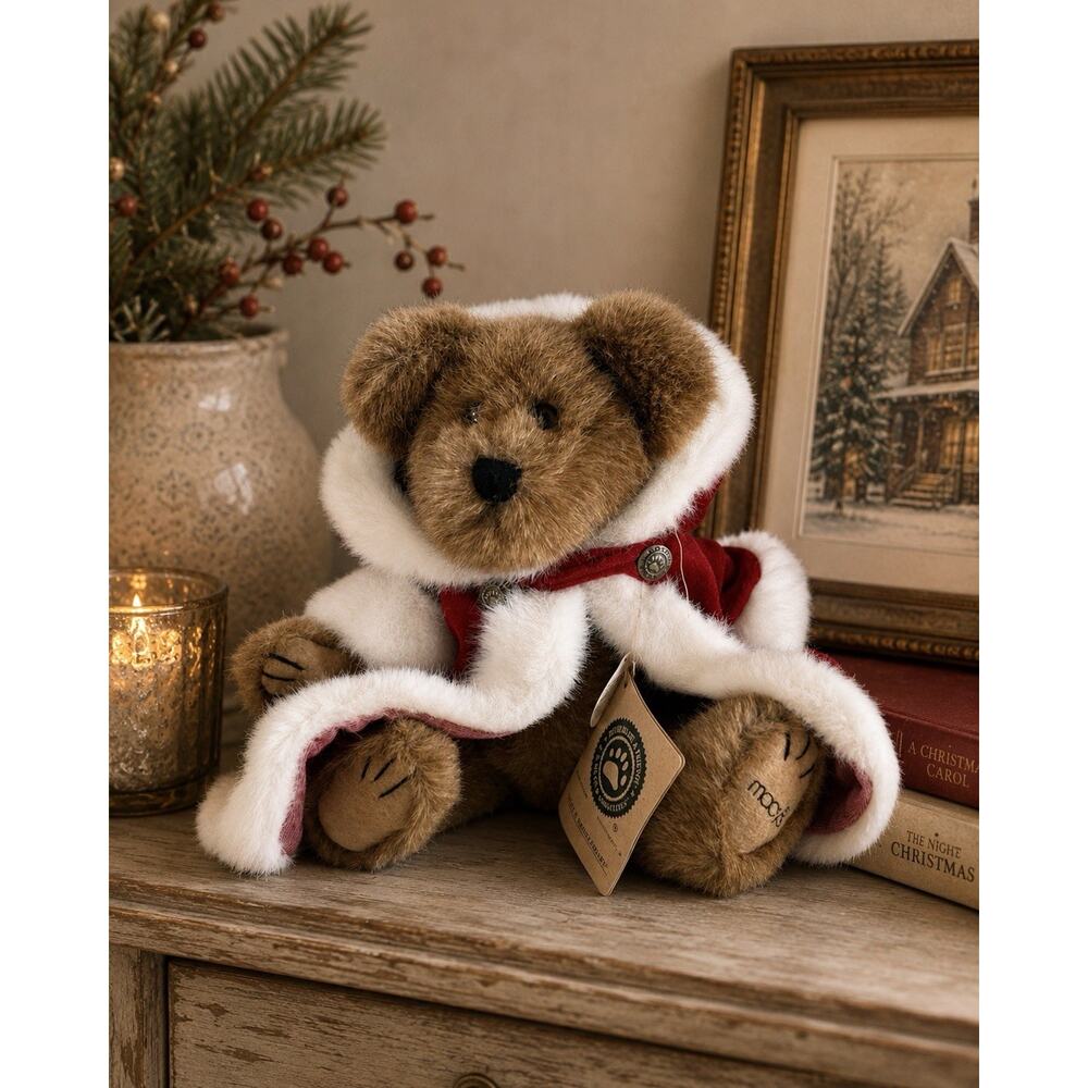 Boyds Bears Maci E. Kringlebeary 8” Plush Christmas Bear 94163MA w/ Tags - Picture 2 of 12